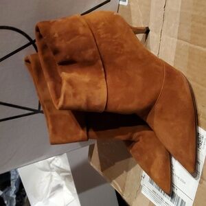 Sz 36 NIB $895 Paul Andrew suede pointy booties
